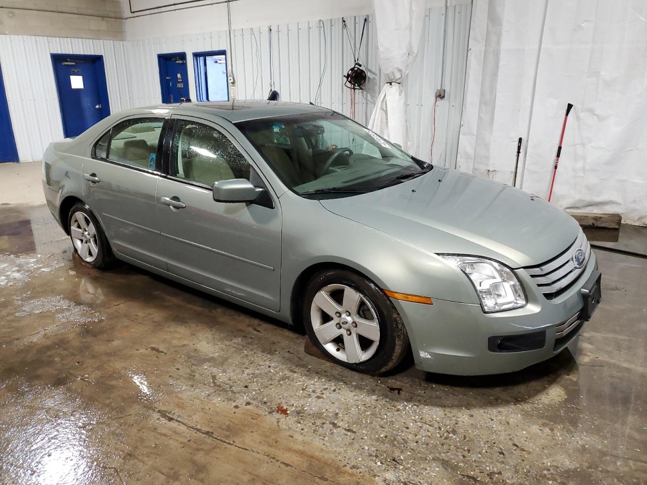 2008 Ford Fusion VIN 3FAHP07Z58R221209 Copart auction photo, side damage thumbnail 4