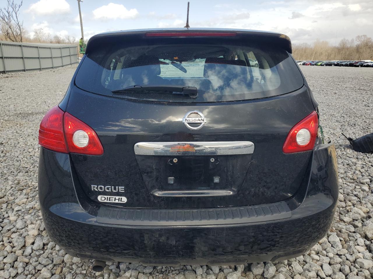 2013 Nissan Rogue VIN JN8AS5MT2DW519722 Copart auction photo, rollover damage thumbnail 6