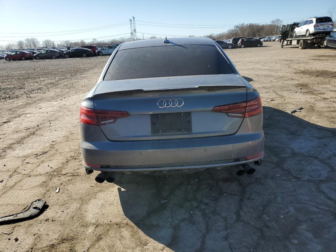 2018 Audi A4 VIN WAUENAF41JN000615 Copart auction photo, front end damage thumbnail 6