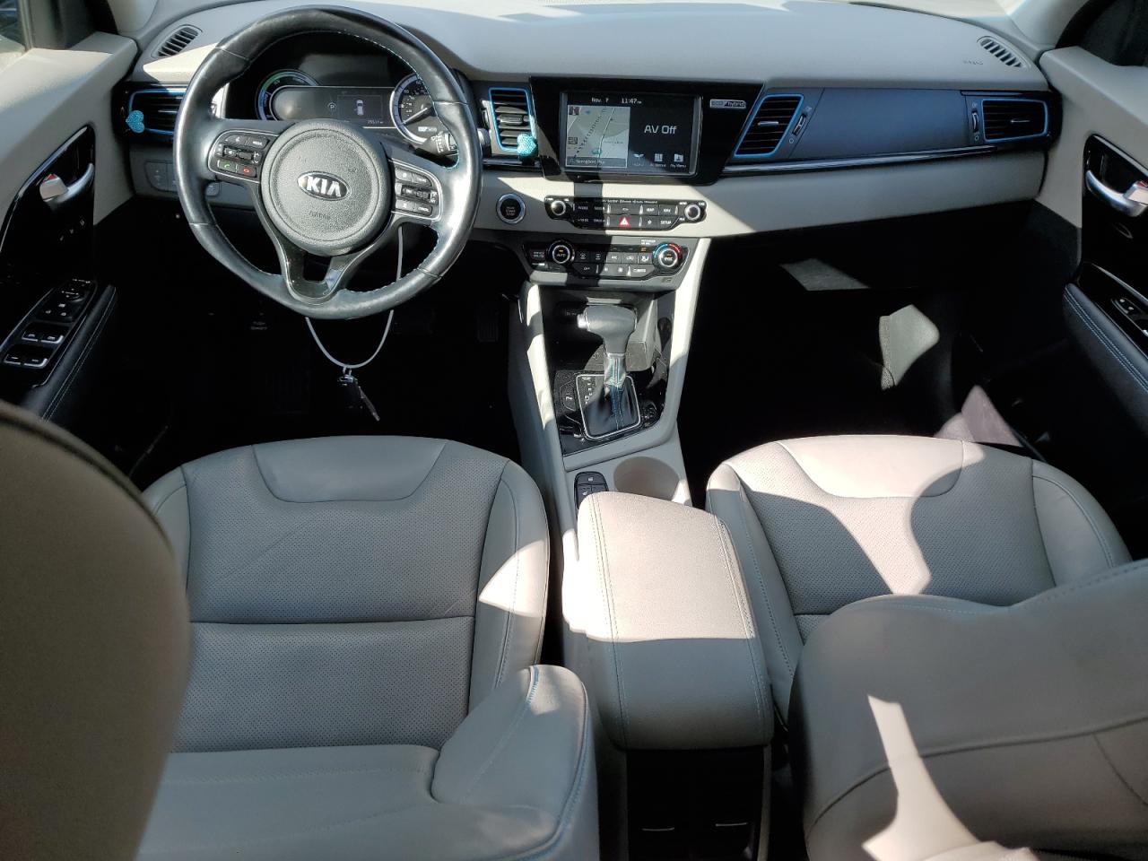 2019 KIA Niro VIN KNDCE3LC9K5224900 Copart auction photo, side / rear end damage thumbnail 8