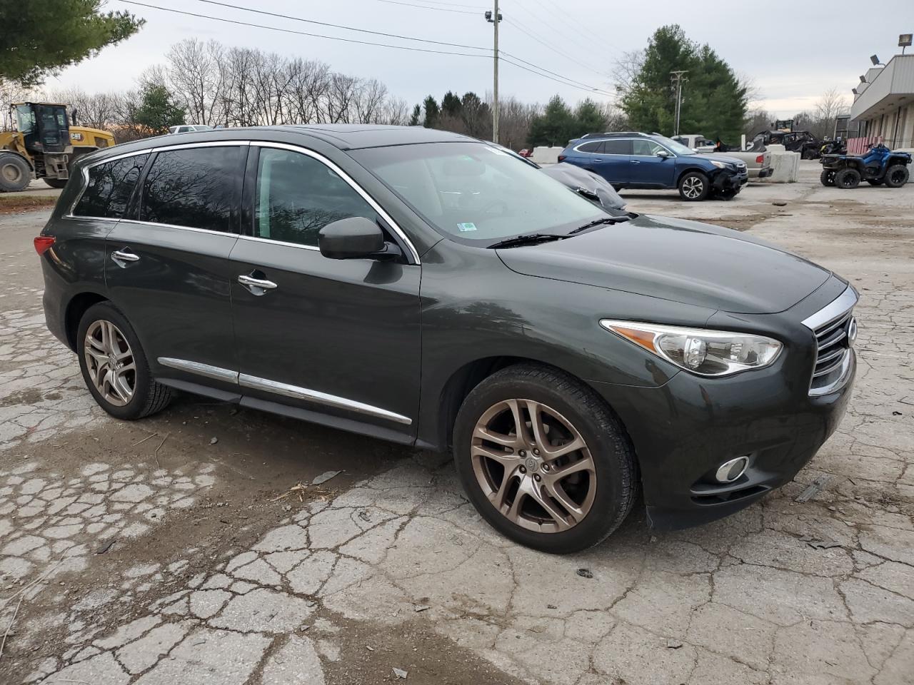 2013 Infiniti JX VIN 5N1AL0MM8DC307666 Copart auction photo, all over damage thumbnail 4