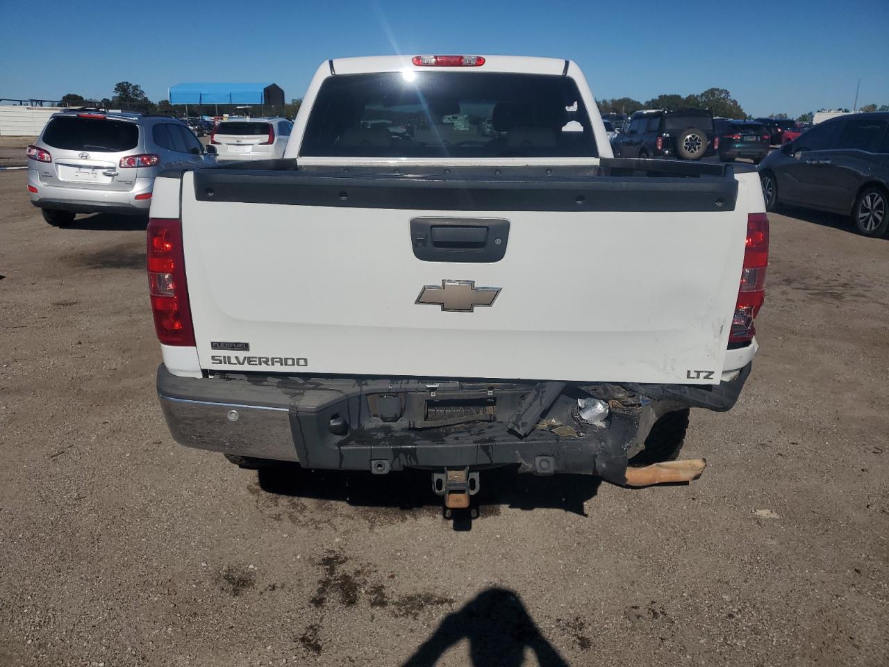 2012 Chevrolet Silverado VIN 3GCPKTE75CG143462 Copart auction photo, rear end damage thumbnail 6