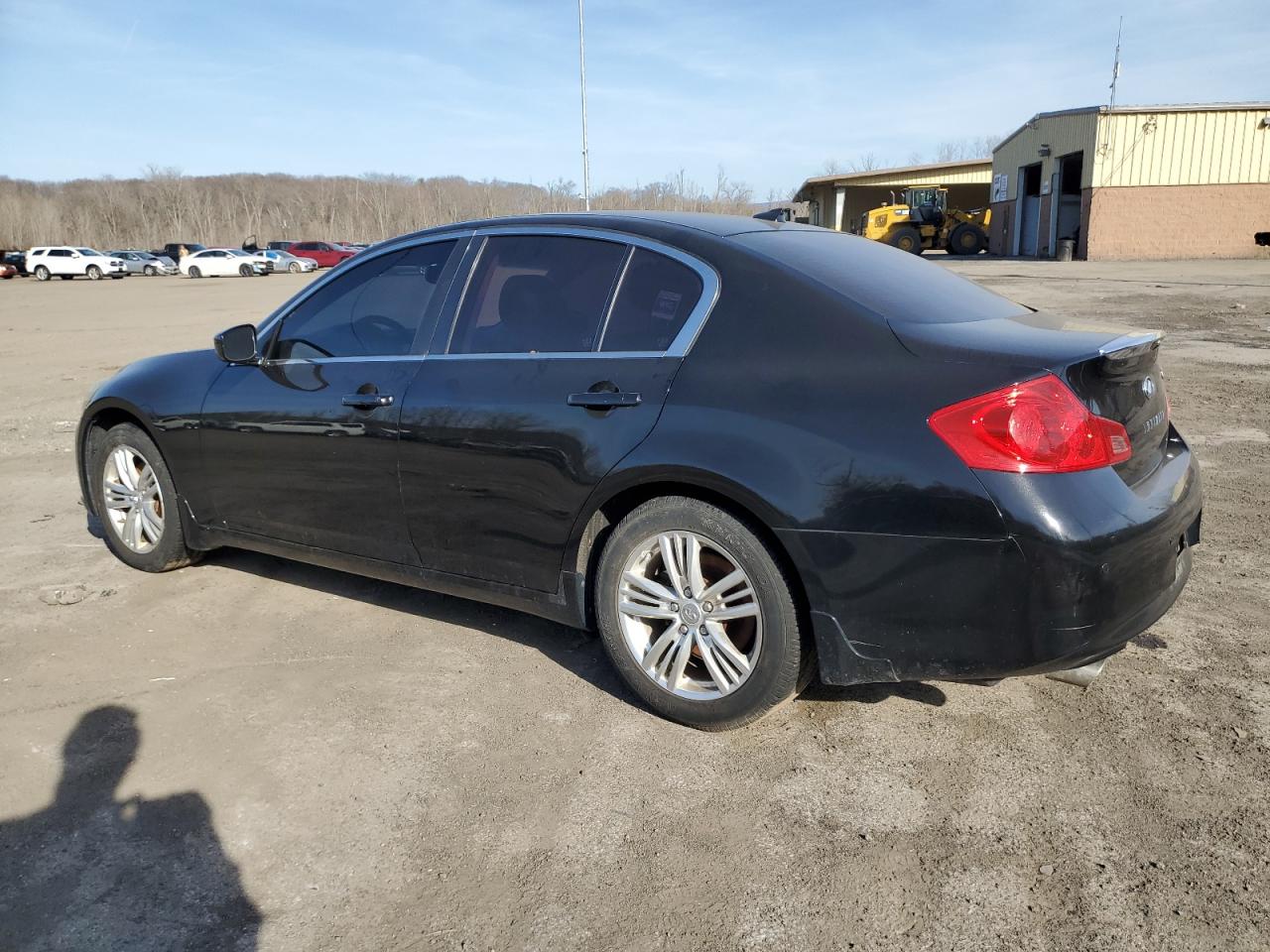 2013 Infiniti G VIN JN1CV6AR0DM767931 Copart auction photo, front end / minor dent/scratches damage thumbnail 2