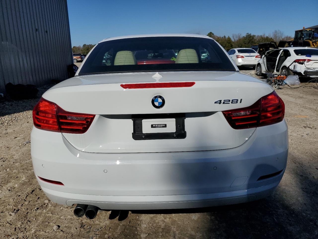 2015 BMW 4er VIN WBA3V5C55FP753362 Copart auction photo, front end damage thumbnail 6