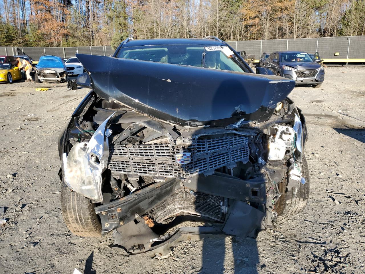 2010 Cadillac SRX VIN 3GYFNDEY5AS507062 Copart auction photo, all over damage thumbnail 5