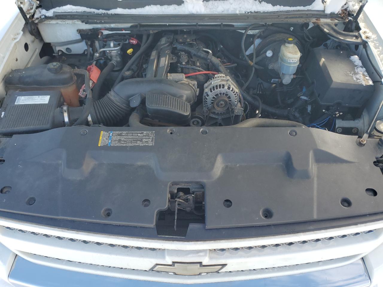 2008 Chevrolet Silverado VIN 2GCEK13M081150419 Copart auction photo, undercarriage / frame damage damage thumbnail 11