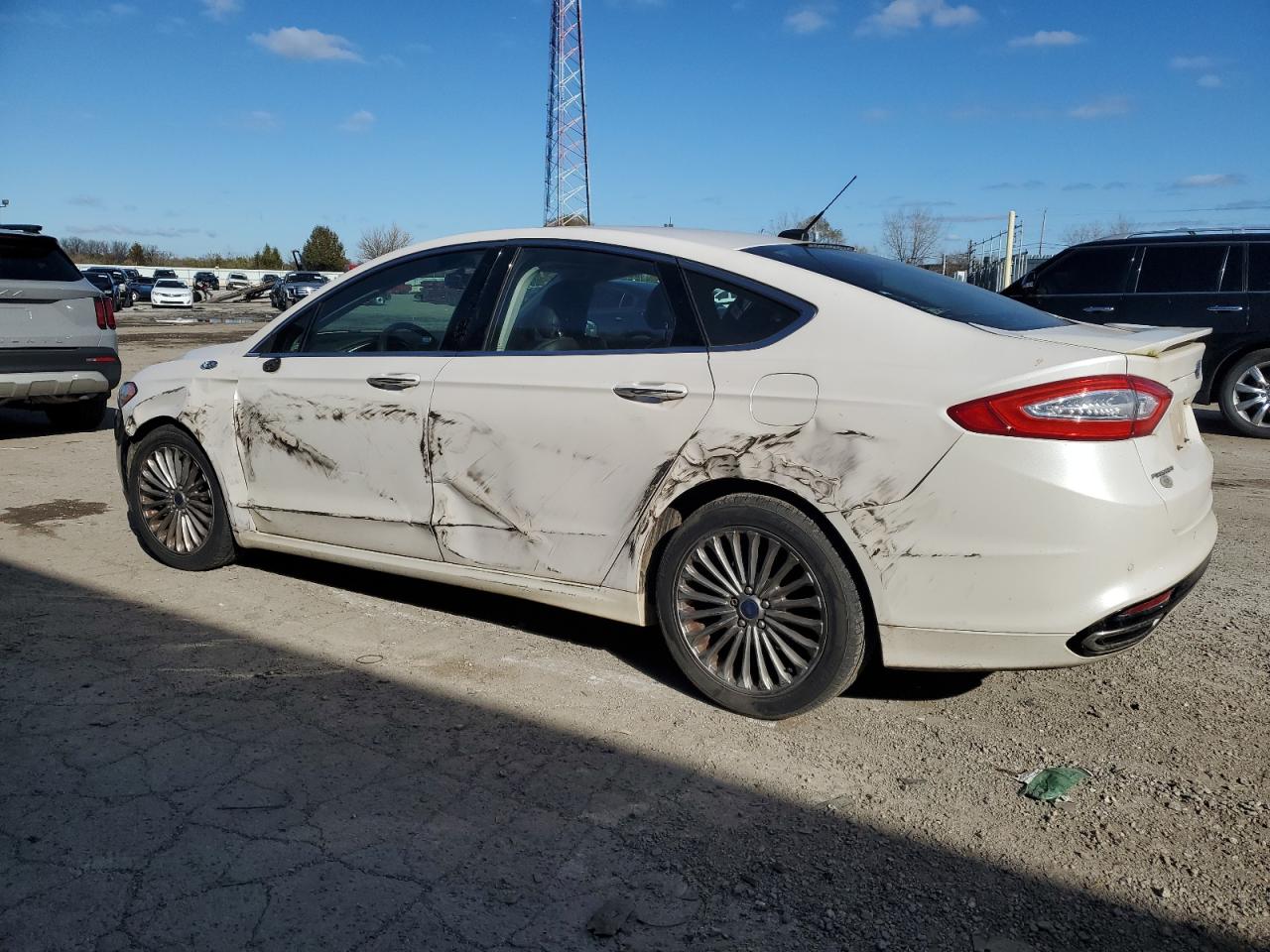 2014 Ford Fusion VIN 3FA6P0K91ER271342 Copart auction photo, all over damage thumbnail 2