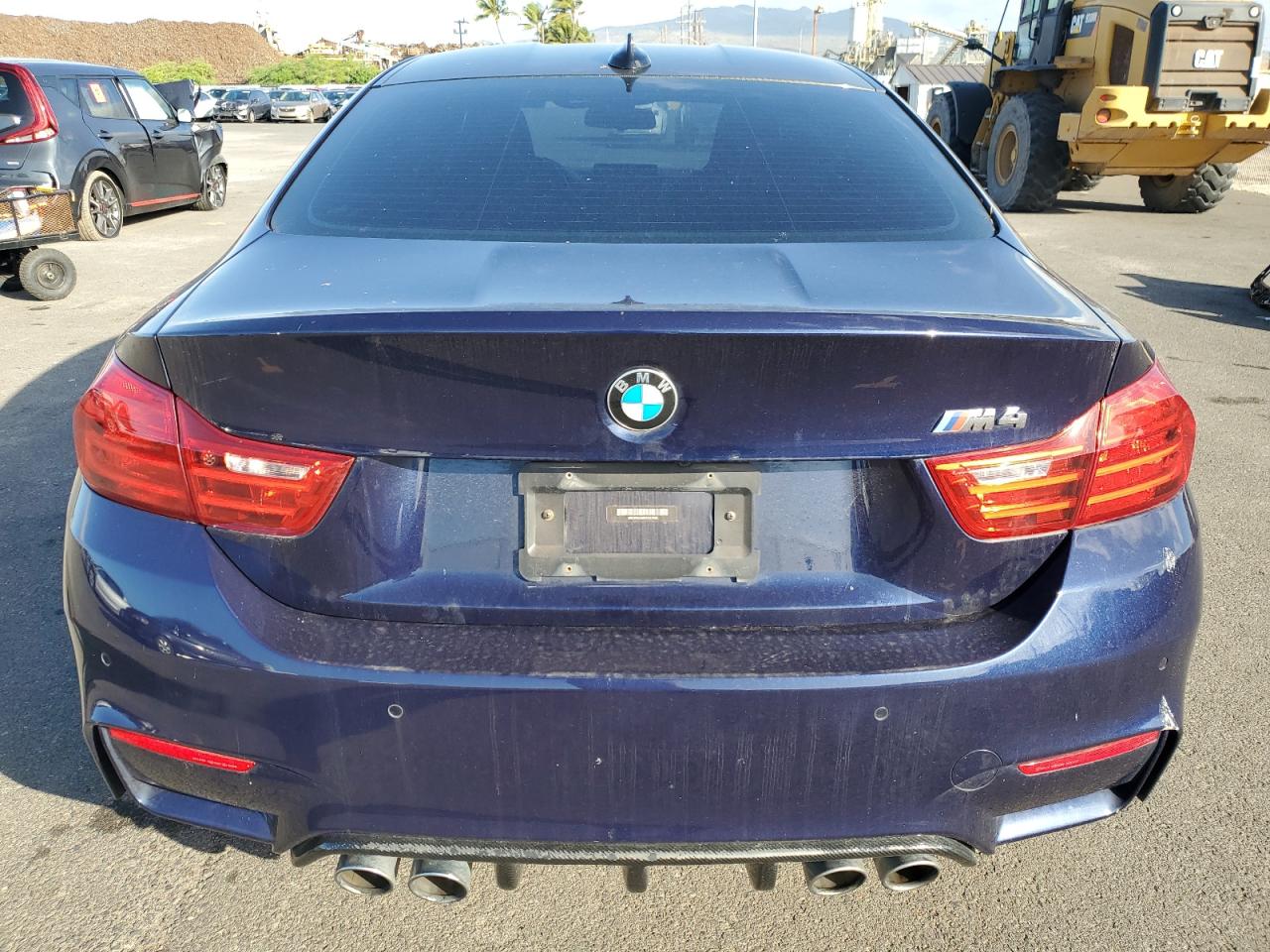 2016 BMW M4 VIN WBS3R9C50GK337838 Copart auction photo, front end damage thumbnail 6