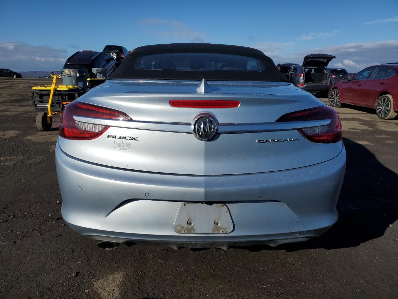 2016 Buick Cascada VIN W04WT3N55GG067213 Copart auction photo, front end / side damage thumbnail 6