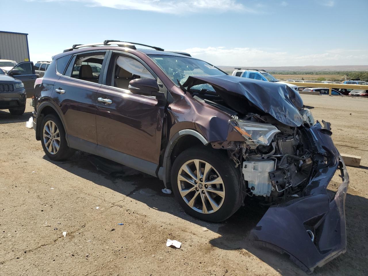 2016 Toyota RAV 4 VIN 2T3DFREV9GW478397 Copart auction photo, front end damage thumbnail 4
