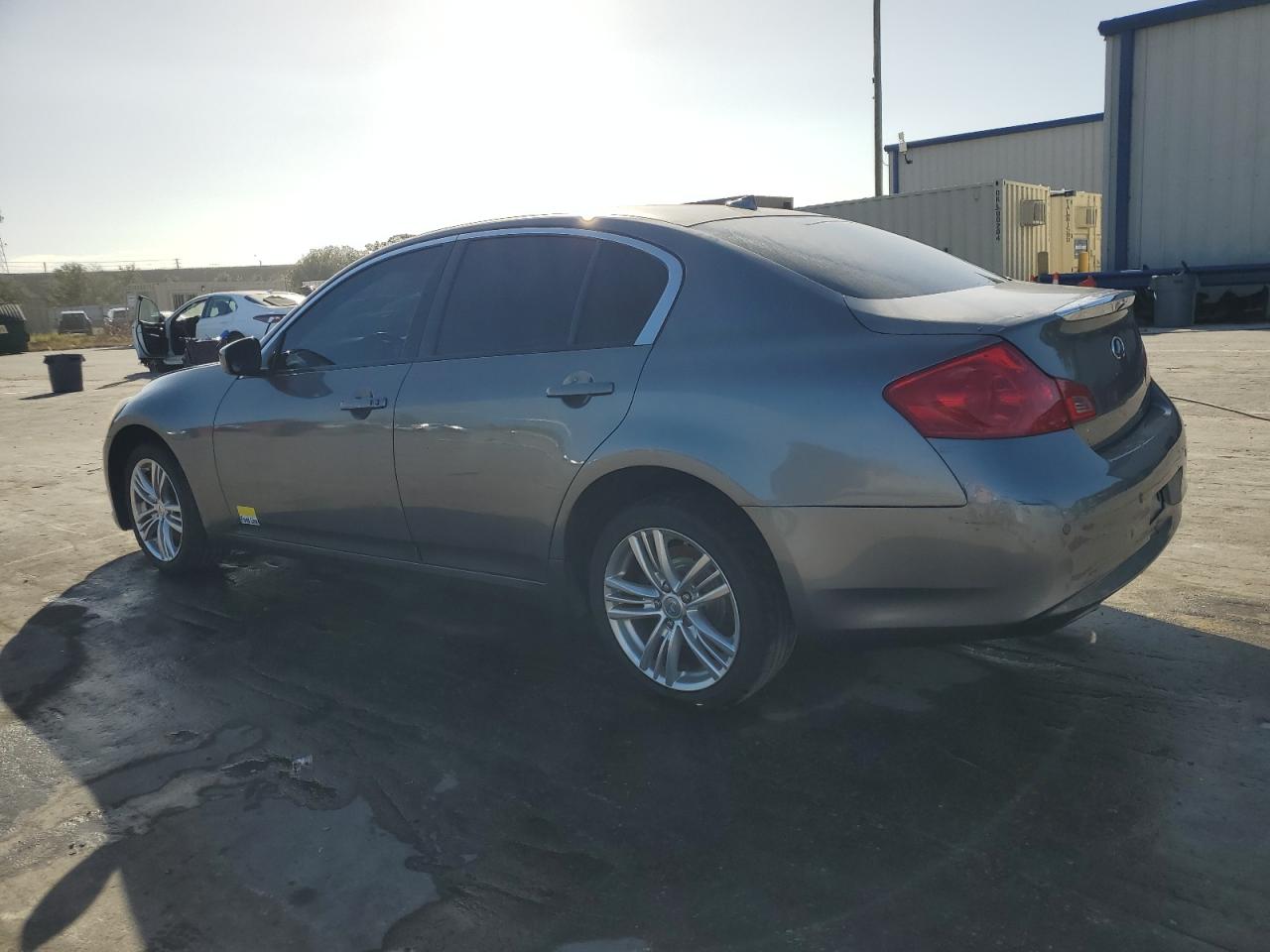 2013 Infiniti G VIN JN1CV6AR4DM769620 Copart auction photo, water/flood / side damage thumbnail 2