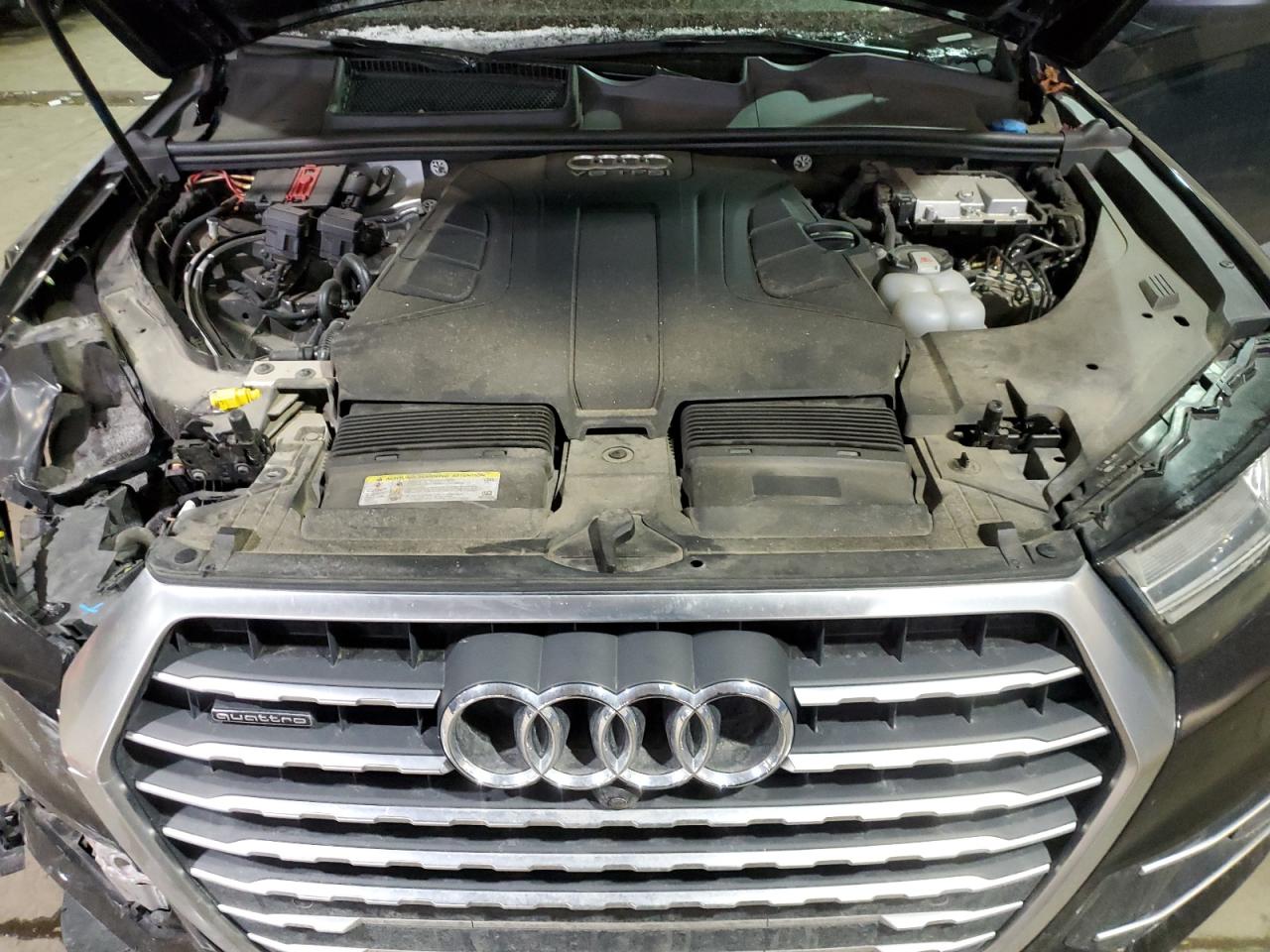 2018 Audi Q7 VIN WA1LAAF72JD051024 Copart auction photo, front end damage thumbnail 12