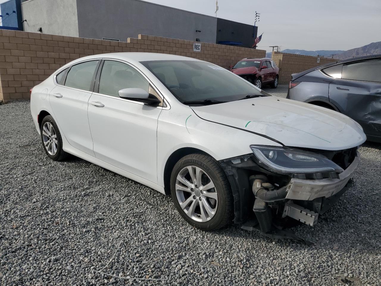 2016 Chrysler 200 VIN 1C3CCCAB6GN154221 Copart auction photo, front end damage thumbnail 4