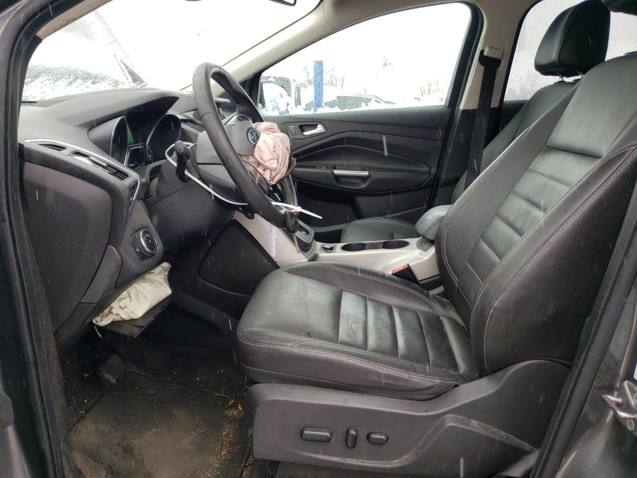 2013 Ford Escape VIN 1FMCU9H97DUD40409 Copart auction photo, front end / undercarriage damage thumbnail 7