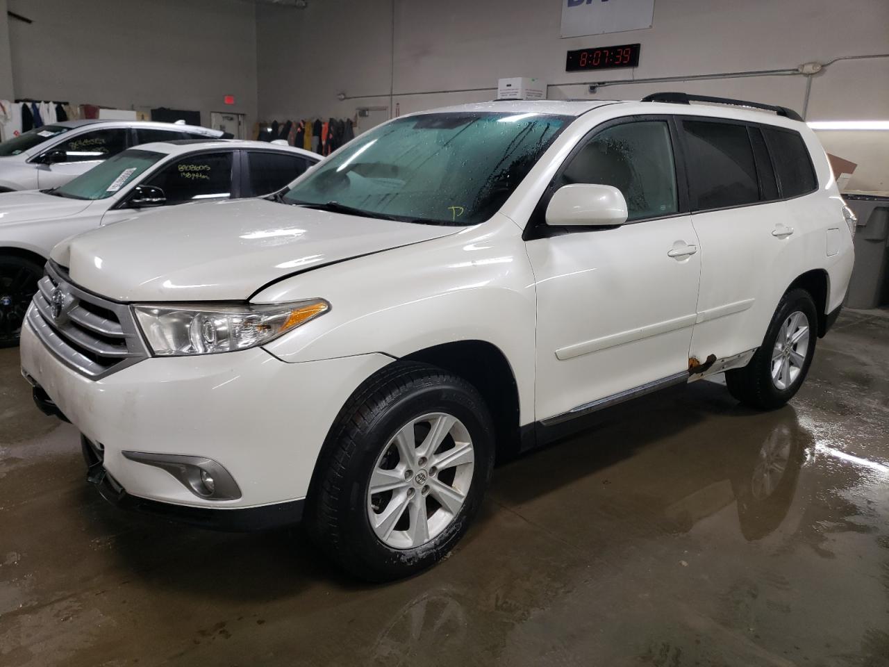 2012 Toyota Highlander VIN 5TDBK3EH9CS126796