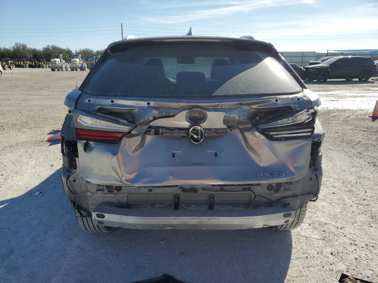 2017 Lexus RX VIN 2T2ZZMCA9HC077794 Copart auction photo, rear end / side damage thumbnail 6