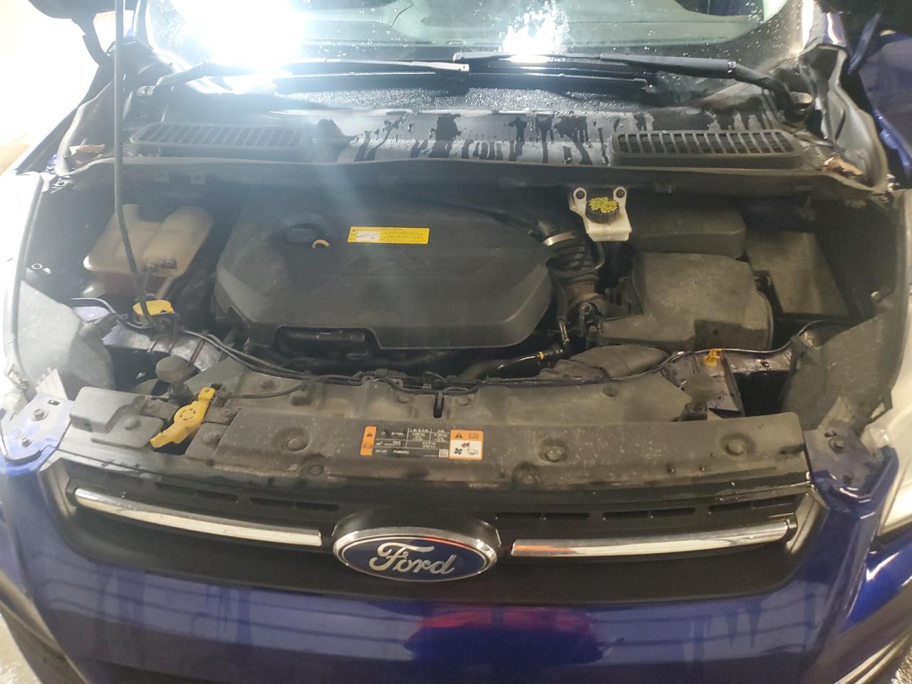 2016 Ford Escape VIN 1FMCU9GX9GUB33251 Copart auction photo, side damage thumbnail 12