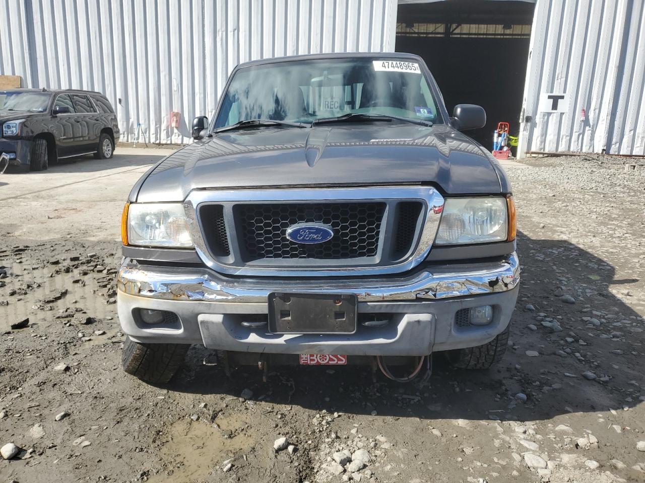 2004 Ford Ranger VIN 1FTZR45E54PA50818 Copart auction photo, side / front end damage thumbnail 5