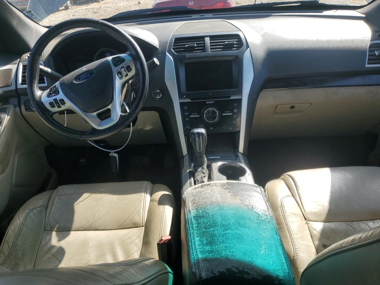 2014 Ford Explorer VIN 1FM5K7F89EGC24917 Copart auction photo, front end damage thumbnail 8