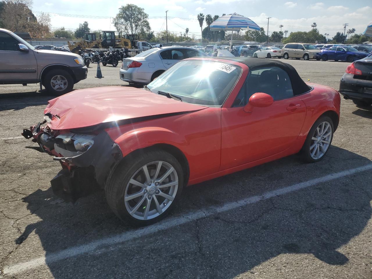 2006 Mazda MX-5 VIN JM1NC25F760102166