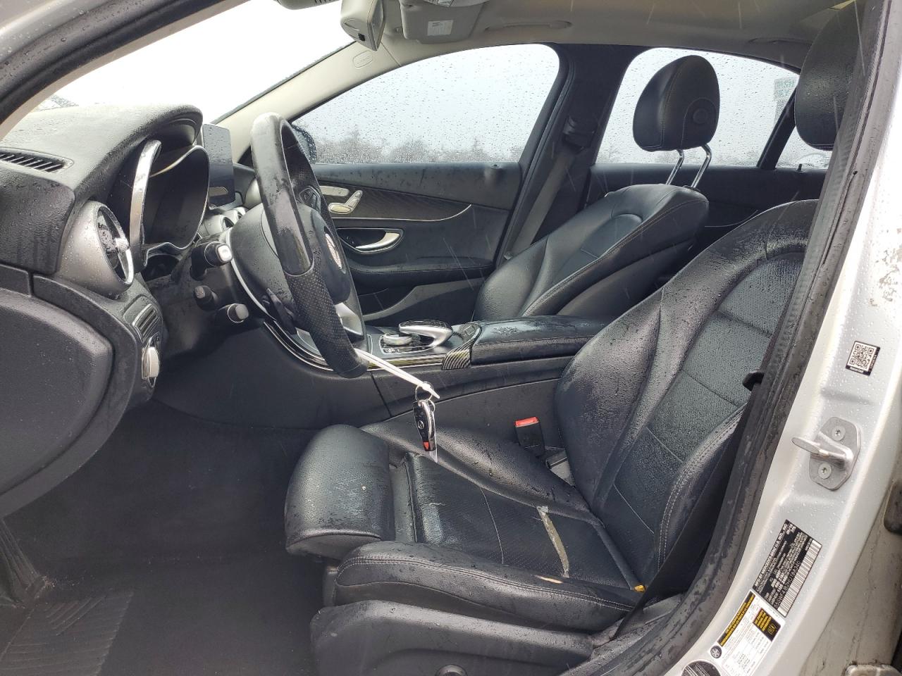 2017 Mercedes-Benz C-klasse VIN 55SWF4JB2HU188340 Copart auction photo, rear end damage thumbnail 7