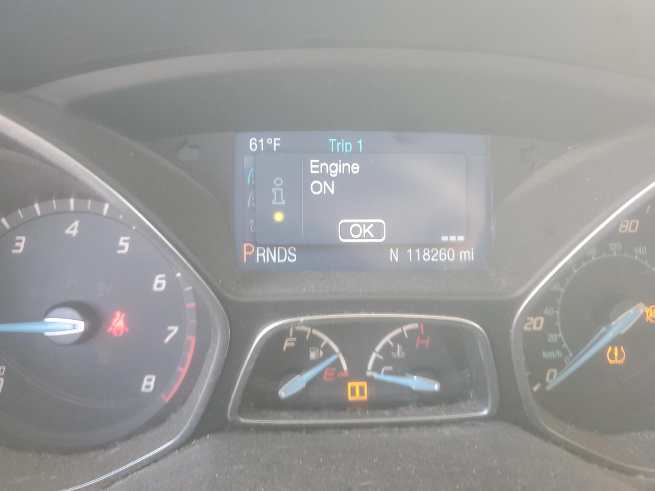2014 Ford Focus VIN 1FADP3F26EL300080 Copart auction photo, mechanical damage thumbnail 9