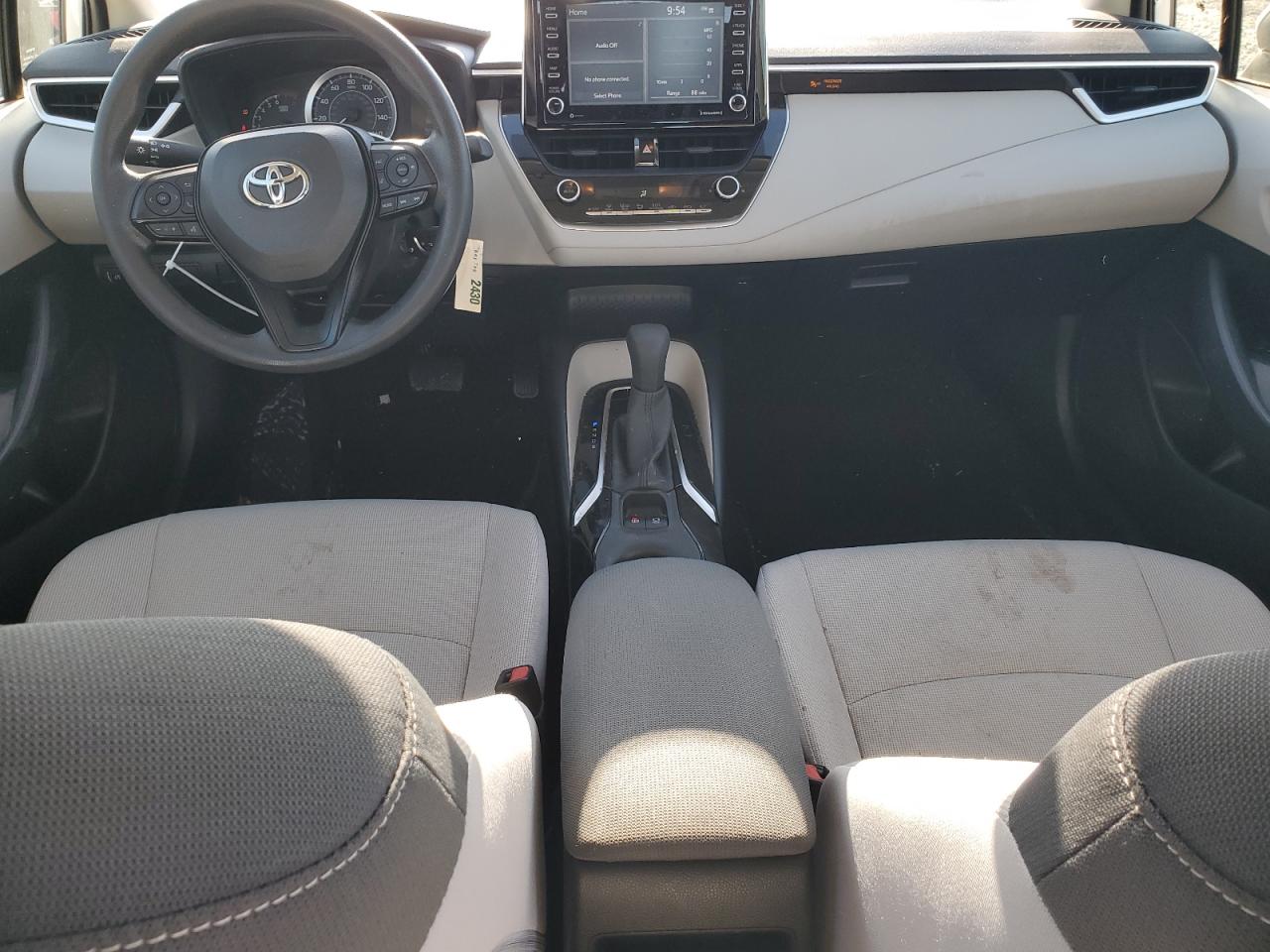 2021 Toyota Corolla VIN JTDEPMAE5MJ147255 Copart auction photo, rear end damage thumbnail 8