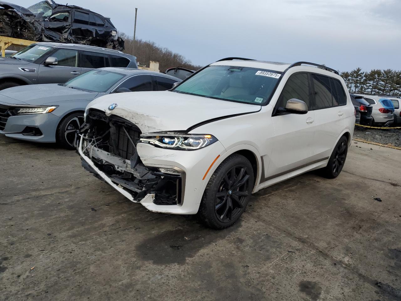 2020 BMW X7 VIN 5UXCX6C00L9C25138 - Copart auction photo