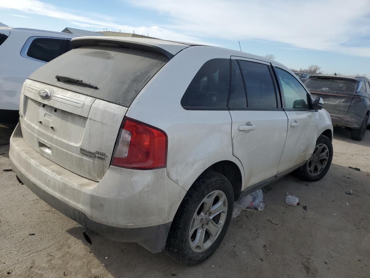 2014 Ford Edge VIN 2FMDK4JC2EBA74758 Copart auction photo, front end damage thumbnail 3