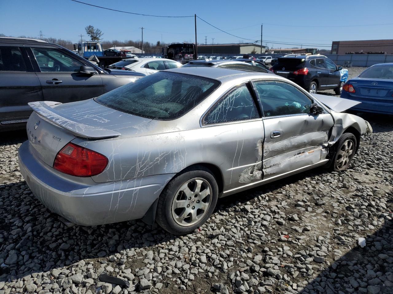2002 Acura CL VIN 19UYA42442A001528 Copart auction photo, front end damage thumbnail 3