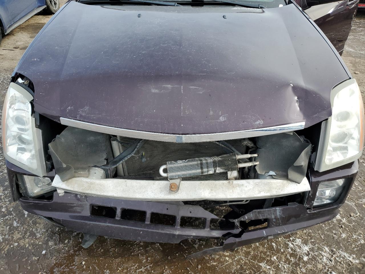 2009 Cadillac SRX VIN 1GYEE437890114763 Copart auction photo, front end damage thumbnail 12
