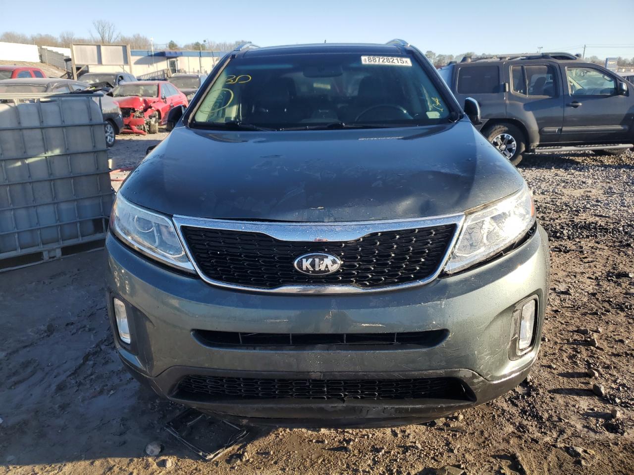 2014 KIA Sorento VIN 5XYKU4A79EG520103 Copart auction photo, front end damage thumbnail 5