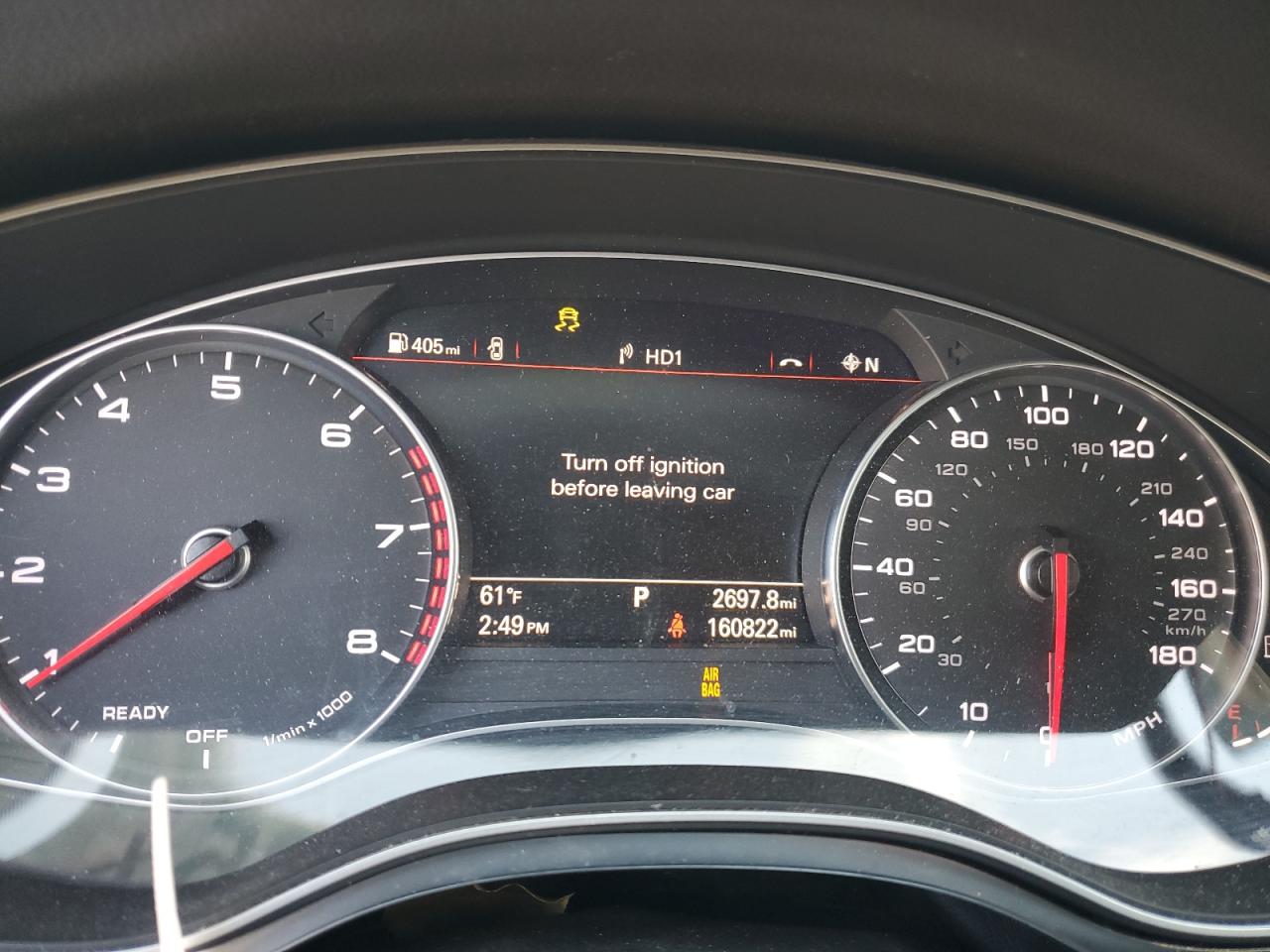 2017 Audi A7 VIN WAUW2AFCXHN124798 Copart auction photo, rear end damage thumbnail 9