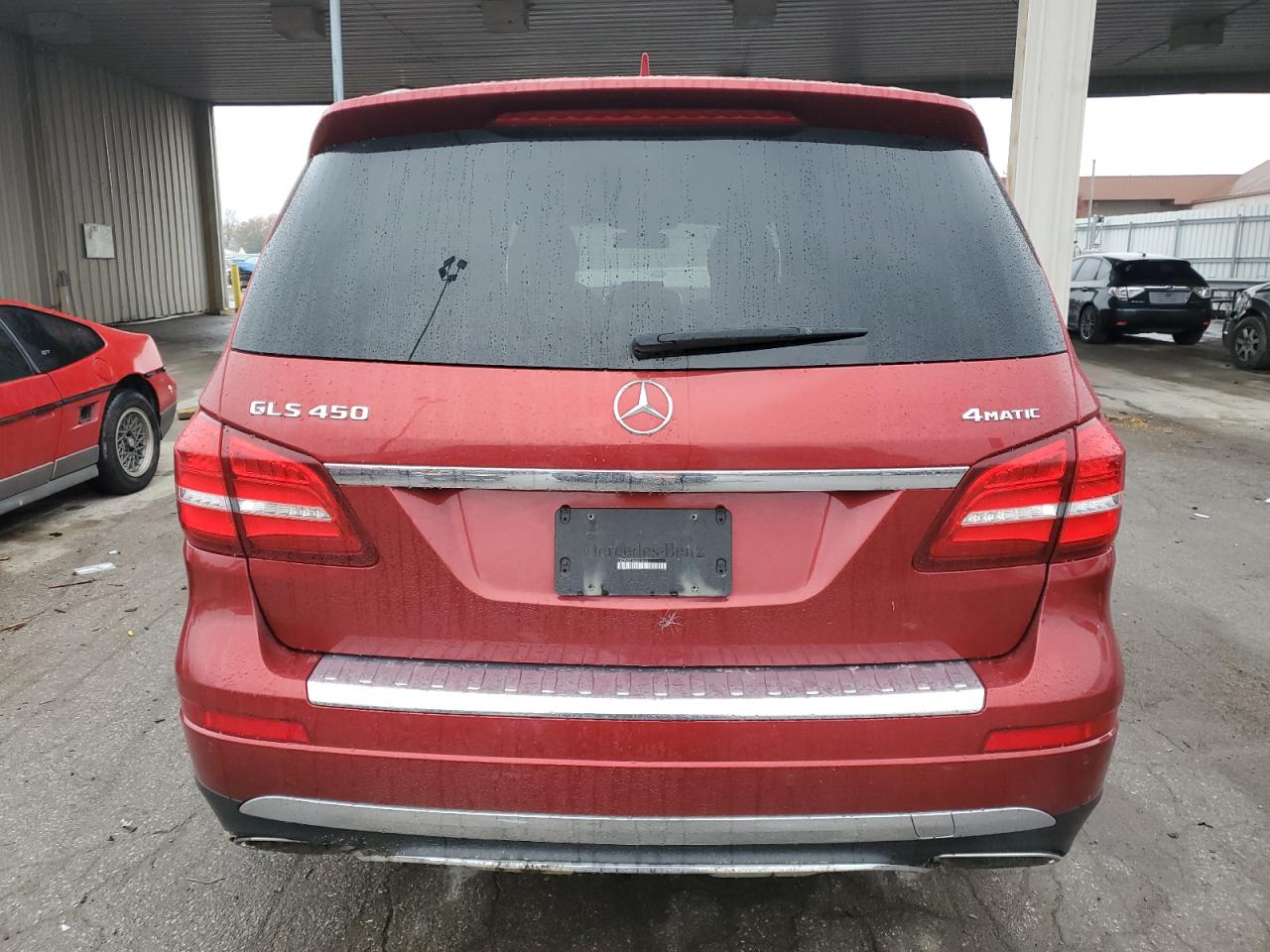 2019 Mercedes-Benz GLS-klasse VIN 4JGDF6EE5KB227033 Copart auction photo, front end damage thumbnail 6