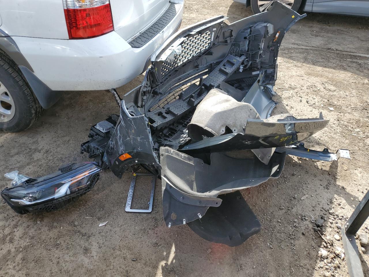 2020 Cadillac XT6 VIN 1GYKPDRS7LZ190650 Copart auction photo, front end damage thumbnail 13