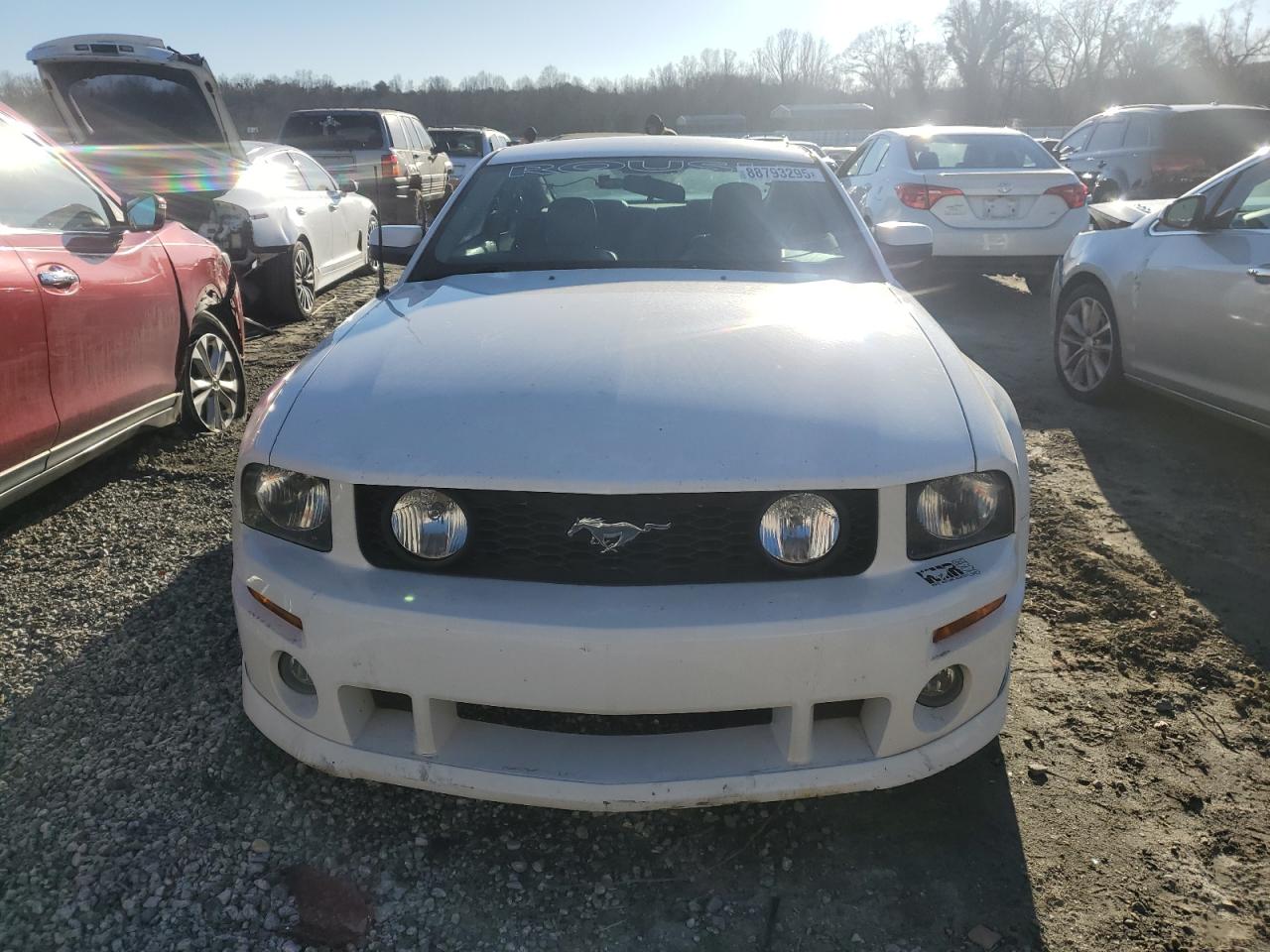 2005 Ford Mustang VIN 1ZVFT82H655246948 Copart auction photo, side / rear end damage thumbnail 5