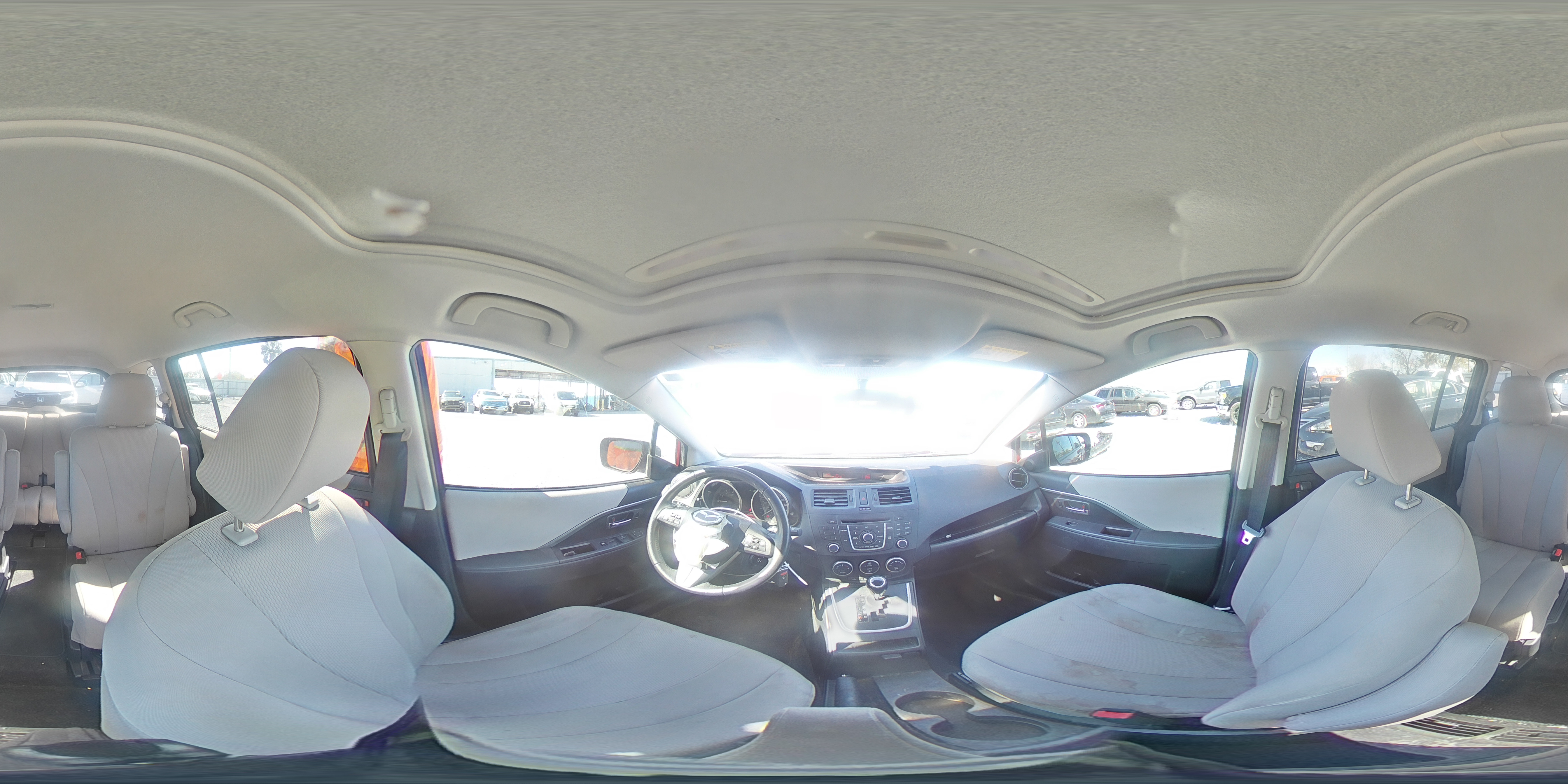 2014 Mazda 5 VIN JM1CW2CL0E0173179 Copart auction photo, front end / side damage thumbnail 14