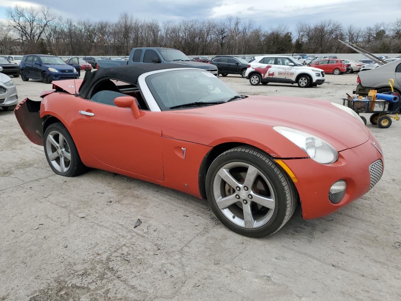 2008 Pontiac Solstice VIN 1G2MC35B88Y114382 Copart auction photo, rear end / minor dent/scratches damage thumbnail 4