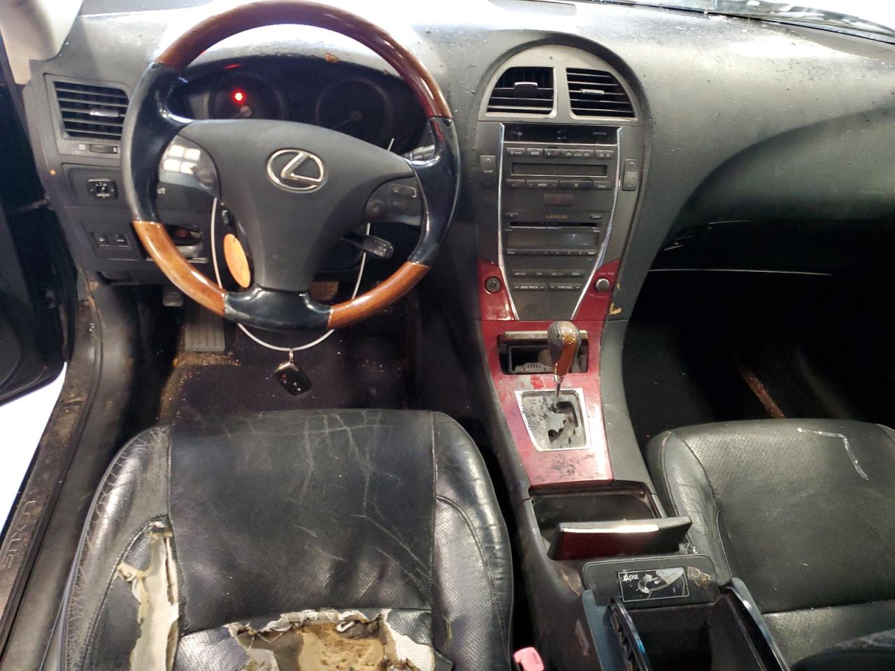 2009 Lexus ES VIN JTHBJ46G492310945 Copart auction photo, side / rear end damage thumbnail 8