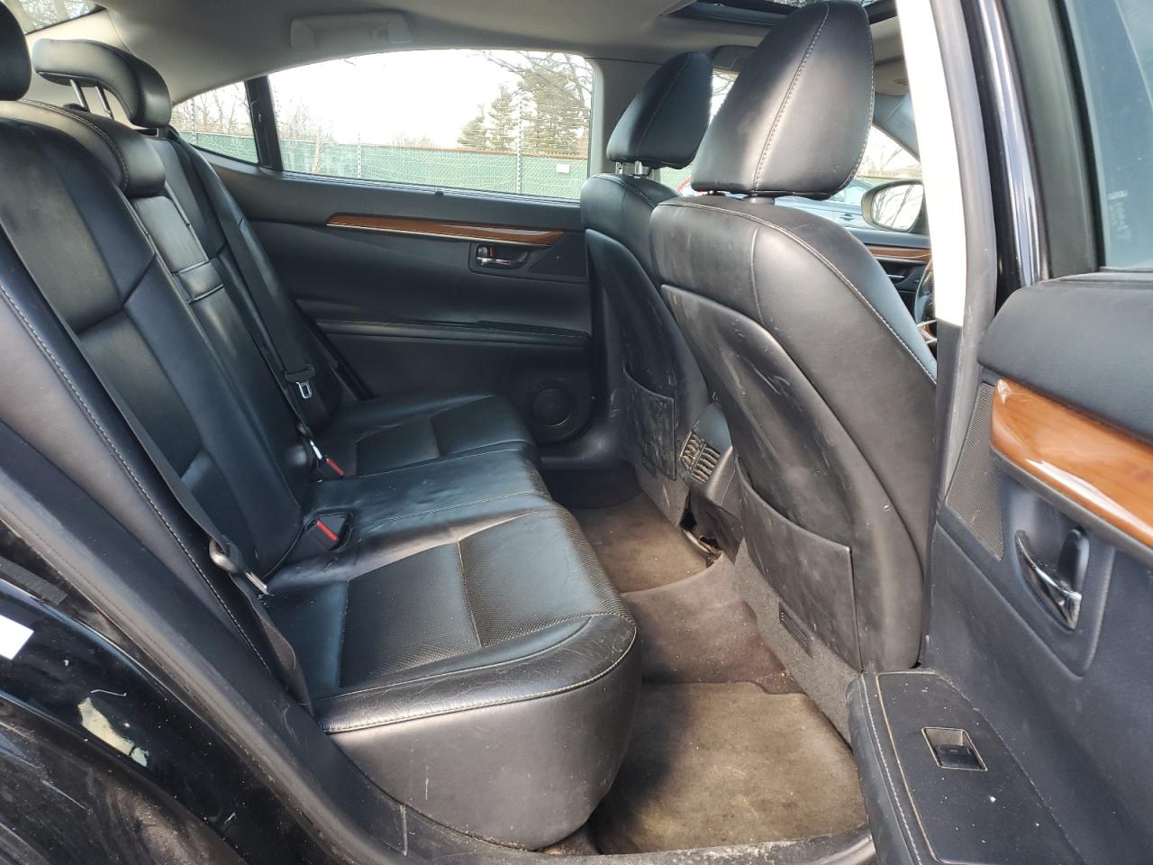 2013 Lexus ES VIN JTHBW1GGXD2024475 Copart auction photo, front end / rear end damage thumbnail 10