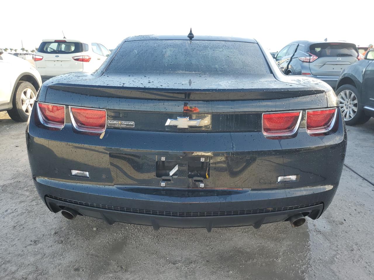 2012 Chevrolet Camaro VIN 2G1FB1E3XC9142744 Copart auction photo, water/flood damage thumbnail 6