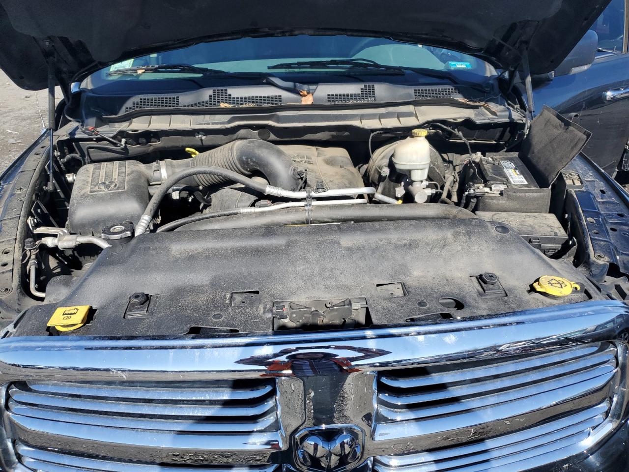 2013 RAM 1500 VIN 1C6RR7GT1DS664895 Copart auction photo, front end damage thumbnail 11