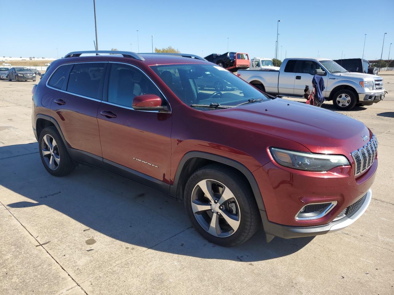 2019 Jeep Grand Cherokee VIN 1C4PJLDB2KD278287 Copart auction photo, hail / minor dent/scratches damage thumbnail 4