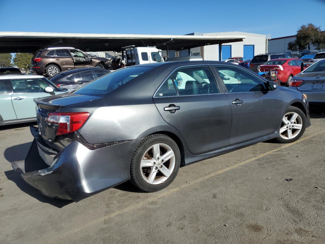 2012 Toyota Camry VIN 4T1BF1FK6CU094979 Copart auction photo, rear end / front end damage thumbnail 3