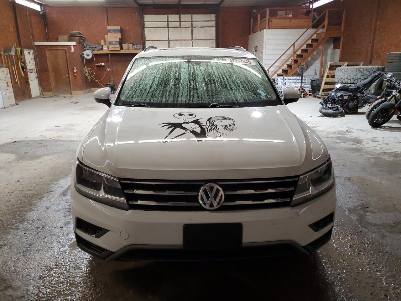 2019 Volkswagen Tiguan VIN 3VV2B7AX4KM078371 Copart auction photo, undercarriage damage thumbnail 5
