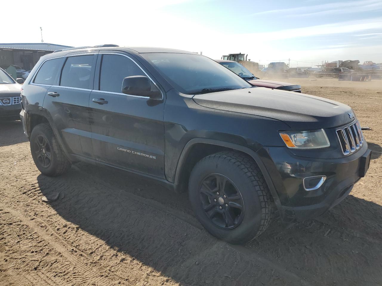 2014 Jeep Grand Cherokee VIN 1C4RJFAGXEC505214 Copart auction photo, rear end damage thumbnail 4