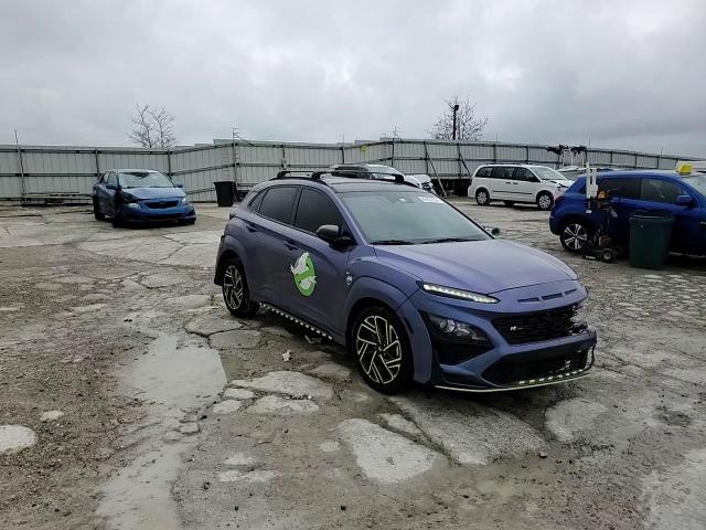 2022 Hyundai Kona VIN KM8K3CA33NU907847 Copart auction photo, front end / rear end damage thumbnail 12