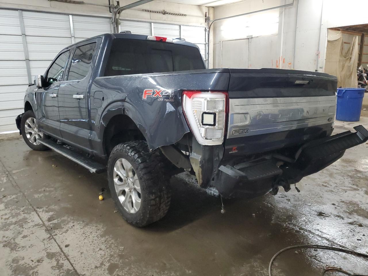 2021 Ford F-150 VIN 1FTFW1E56MFC11659 Copart auction photo, front end / side damage thumbnail 2