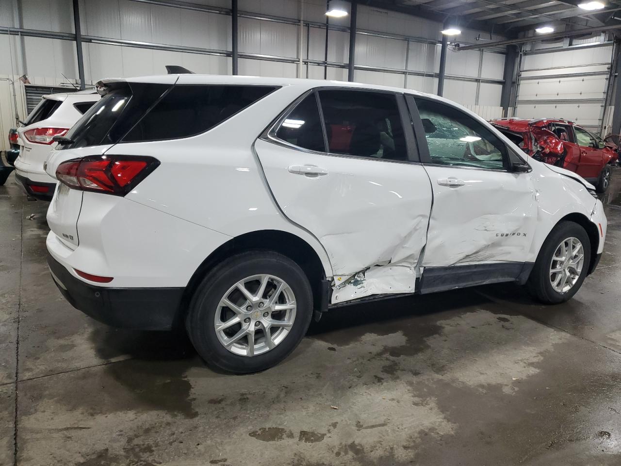 2022 Chevrolet Equinox VIN 3GNAXUEV3NS101780 Copart auction photo, rollover damage thumbnail 3