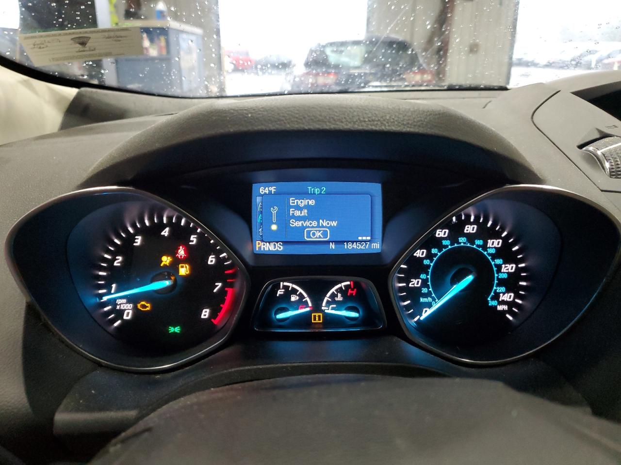 2013 Ford Escape VIN 1FMCU0G9XDUA30302 Copart auction photo, front end / mechanical damage thumbnail 9